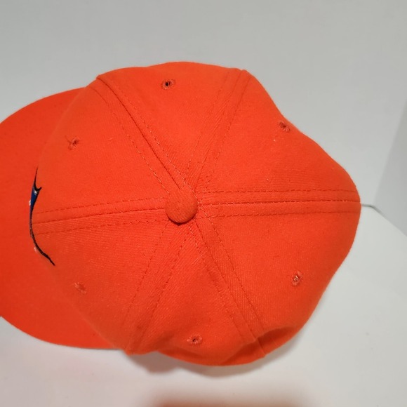 New‎ ERA 59Fifty Miami Marlins Mens Orange Size 7 3/8 Baseball Cap Fitted - Picture 7 of 13